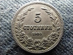 Bulgária I. Ferdinánd (1887-1918) 5 Stotinki 1906 (id72835)