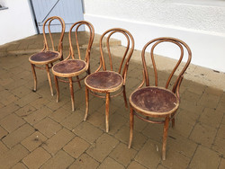 Thonet intarziás székek 4 db