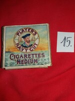 Antik 1930 gyűjthető PLAYERS NAVY CUT cigaretta reklámkártyák Tengeri Admirálisok egyben 15