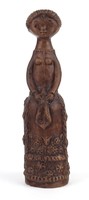 1N726 ceramic lady figure with a knife 24 cm