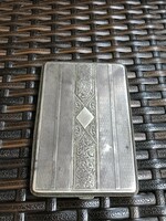 Antik ezüst cigaretta tárca 164 gramm