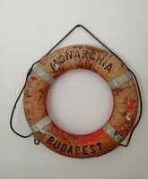 Vintage mentőőv, a budapesti Monarchia hajóról!