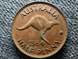 Australia ii. Elizabeth (1952-) 1/2 penny 1964. (Id47262)