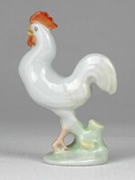 1N732 Herendi kakas porcelán mini figura 6.8 cm