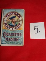 Antik 1930 gyűjthető PLAYERS NAVY CUT cigaretta reklámkártyák LEPKÉK Pillangók egyben 5.