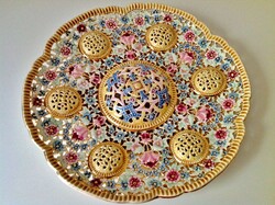 ZSOLNAY FALITÁNYÉR 35,5 CM. - HIBÁTLAN!