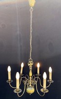 Eagle Flemish chandelier with 6 bulbs. 2