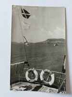 Régi képeslap fotó levelezőlap hajó