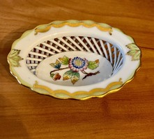 Herend bowl, braided, with Eton pattern