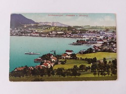 Régi képeslap Salzkammergut 1914 fotó levelezőlap