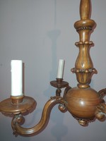 Neobaroque chandelier ceiling lamp