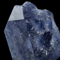 Collectors items! Dumortierite quartz crystal rarity!!! 13 mm