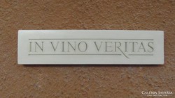 IN VINO VERITAS -Borban az igazság falidísz