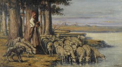 Edvi-Illés Aladár : Pásztorlányka 1898