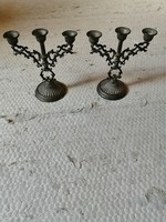 3-branched copper candle holder (13*11 cm)