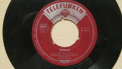 Telefunken kislemezek (négy darab, német slágerek, 1950-es évek) (SP / kislemez) [035-38]