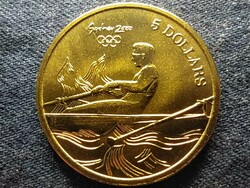 Australia xxvii. Summer Olympics 2000 Sydney Rowing $5 2000 bu (id78635)