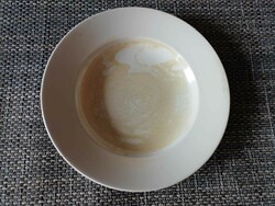 Gránit fajansz/porcelán tányér, elszíneződéssel