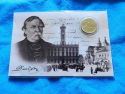 2003 Deák 20 Ft elsőnapi bliszterben UNC verdefényes érmével!