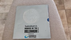 (K) Sainsbury's/Guinness World Records Makers of the Millennium érme kollekció