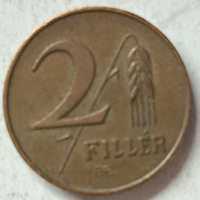 1947. 2 Filér Hungarian state change money (533)