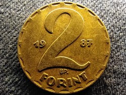 Népköztársaság (1949-1989) 2 Forint 1987 BP (id76190)