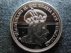 Royal crowns in mint condition ii. Ulaszló 5 crowns .999 Silver pp (id57478)