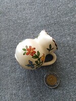Miniatűr, kézműves kerámia  kancsó  / 5.5 cm