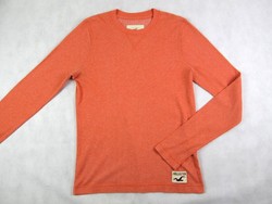 EREDETI HOLLISTER (L / XL) SPORTOS ELEGÁNS FÉRFI RUGALMAS HOSSZÚ UJJÚ PÓLÓ