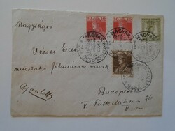 S3.33 Stamped envelope 1919 Hungarian Council Republic - Chief Technical Advisor of Vécsei