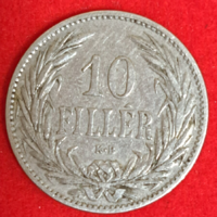 1894. 10 Fillér Magyar Királyi Váltópénz (115)