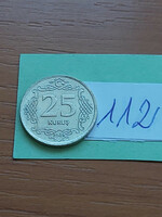 Turkey 25 kurus 2009 copper-nickel 112