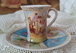 Antique schierholz plause porcelain coffee cup