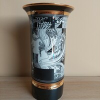 Endre Saxon raven house vase 26 cm