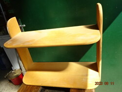 Retro wooden shelf from the 70s, length 50 cm. Jokai.