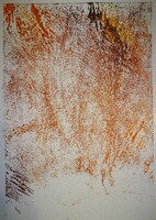 Rubint Ávrahám Péter -Fényágak ( Tél) 40x50 cm