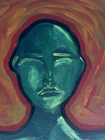 Szepesi Kitti - Anorexia (Akril vászon)