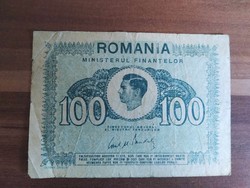 Romania, 100 lei, 1945