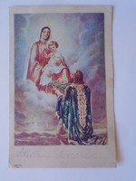 D197280 Offering the Holy Crown - Saint Stephen - Mary the Little Jesus 1938k