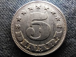 Yugoslavia 5 dinars 1953 (id65988)
