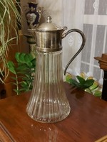 Antique Luxurious Silver-plated Carafe! 40cm!