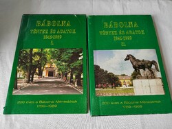 Bábolna - Tények és adatok 1945-1989 I-II.