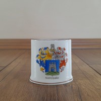 Antique Herend Kaposvár coat of arms porcelain