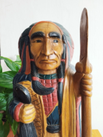 Indian wooden statue 52 cm