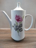 Alföldi, rose-patterned coffee pourer in perfect condition.