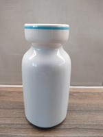 Alföldi retro vase, with a light blue stripe, in perfect condition