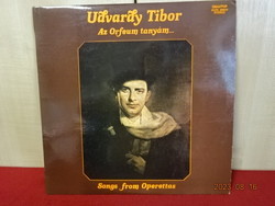LP Record. QUALITON SLPX 16609. UDVARDY TIBOR - SINGS. Jókai.