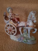 Lippelsdorf horse-drawn carriage porcelain