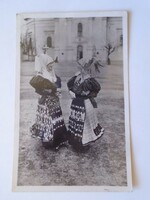 D197361 folk costume - mezőkövesd photo sheet 1940k