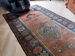 Gyönyörű, antik, iráni kecskeszőr szőnyeg